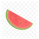 Fruit Watermelon Piece Icon