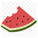 Watermelon Bite Watermelon Fruit Icon
