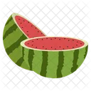 Watermelon Cut Watermelon Fruit 아이콘