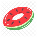 Summer Sand Bucket Beach Umbrella Icon