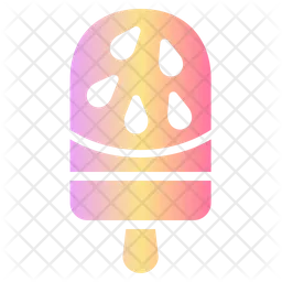Watermelon Ice Pop  Icon