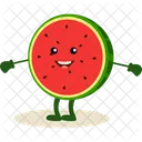 Watermelon Fruit Food Icon