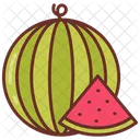 Watermelon Melon Fruit Icon