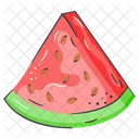 Watermelon Slice Food Icon