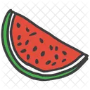 Watermelon Fruit Vegetable Icon