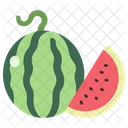Watermelon Sweet Fruit Icon