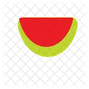 Watermelon Food Healthy Icône