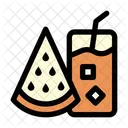 Watermelon Juice Fruit Juice Icon