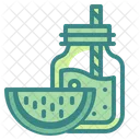 Watermelon Juice Drink Icon