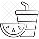 Juice Drink Watermelon Icon