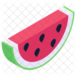 Watermelon Piece  Icon