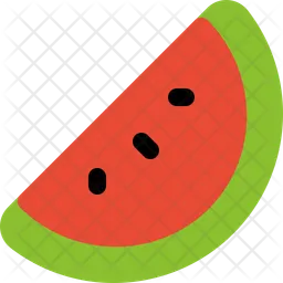 Watermelon Slice  Icon