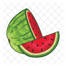 Watermelon slice  Icon