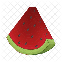 Watermelon slice  Icon