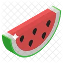 Watermelon Slice Fruit Food Icon