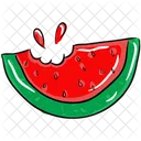 Watermelon Slice Summer Fruit Watermelon Icon