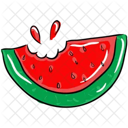 Watermelon Slice  Icon