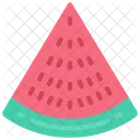 Watermelon Slice Food Eating Icon
