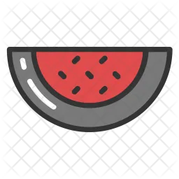 Watermelon Slice  Icon