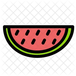 Watermelon Slice  Icon