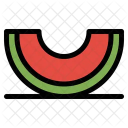 Watermelon Slice  Icon