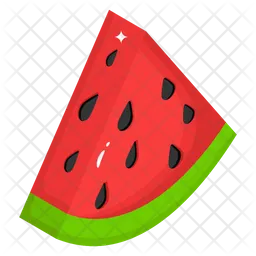 Watermelon Slice  Icon