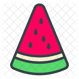 Watermelon Slice  Icon