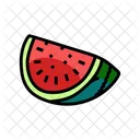 Watermelon Slice Cut Watermelon Slice Icon