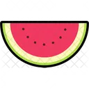 Watermelon Sliced Cut Watermelon Fruit Icon