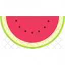 Watermelon Sliced Cut Watermelon Vegetable Icon