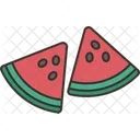 Watermelon Slices  Icon