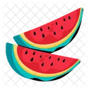 Watermelon Slices Watermelon Fruit Watermelon Icon