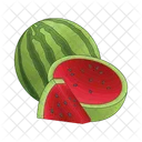 Watermelon Fruit Food Icon