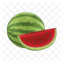 Watermelon Fruit Food Icon