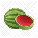 Watermelon Fruit Food Icon