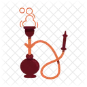 Water Pipe Smoke Icon
