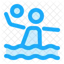 Waterpolo Water Sport Ball Icon