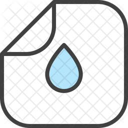 Waterproof Icon Download In Colored Outline Style