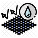 Waterproof Water Resistant Moisture Icon