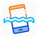Waterproof Material Phone Icon