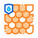 Waterproof Material Roof Icon