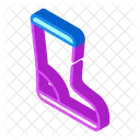 Waterproof Boot Isometric Icon