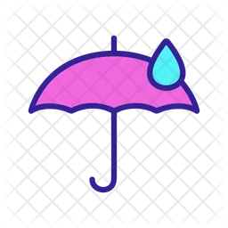 Waterproof Umbrella  Icon