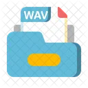 Wav Files And Folders File Format Icon