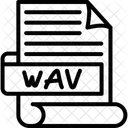 Wav Wav File Audio Format Icon