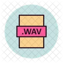 File Type Wav File Format Icon