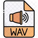 Wav File Extension File Format Icon
