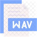 Wav Format Type Icon