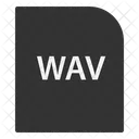 Wave Audio File File Extension Icon