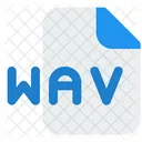 Wav File Audio File Audio Format Icon